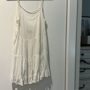 white brandy melville dress/coverup - one size